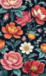Vintage Floral Wallpaper