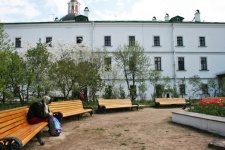 Benches In The Garden Of Danilov