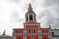 Danilov Monastery Against Clouds