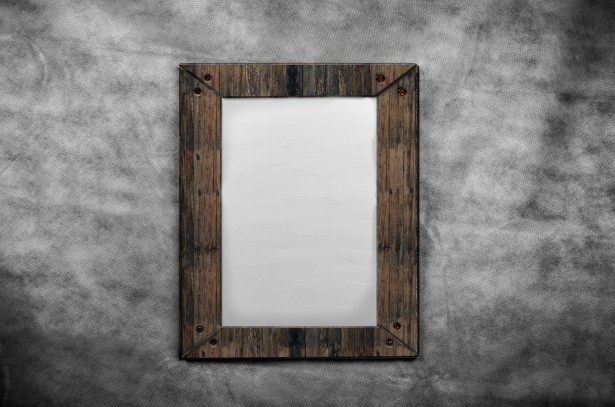 Blank Canvas In Old Wooden Frames Free Stock Photo - Public Domain Pictures