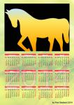 2014 Calendar Horse 2
