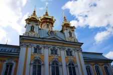 A Facade Of Peterhof Palace