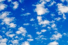 Blue Sky With Cloud