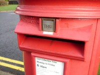 British Post Box [detail]