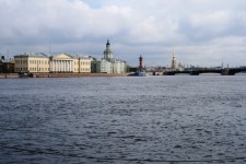 Buildings On The Neva River