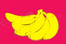 Cartoon Cut Out Fruit Bananas