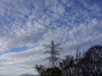 Electricity Pylon And Sky