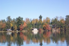 Fall Shoreline Reflections
