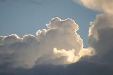 Gilt Edges On Cumulus Clouds