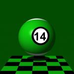 Green Billiard Number 14