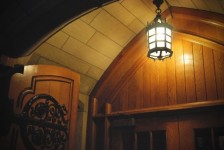 Lantern In Old Fashioned Doorway