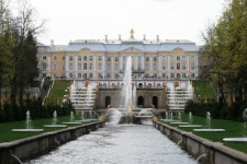 Peterhof Palace Across The Canal
