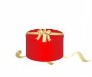 Red Gift Box Bow Ribbons