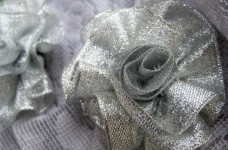 Silver Brooch Rose