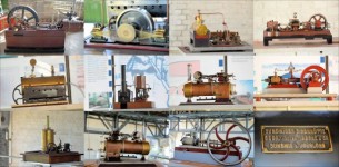 Steam Engines Collage