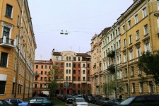 Street Scene In St Petersburg