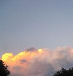 Sunset Cumulus Clouds