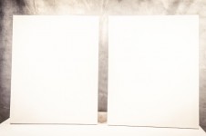 Two Blank Canvases