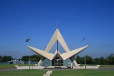 View Of Saaf Memorial