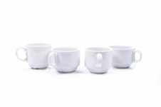 White Ceramic Mugs