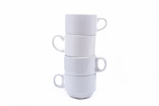 White Ceramic Mugs