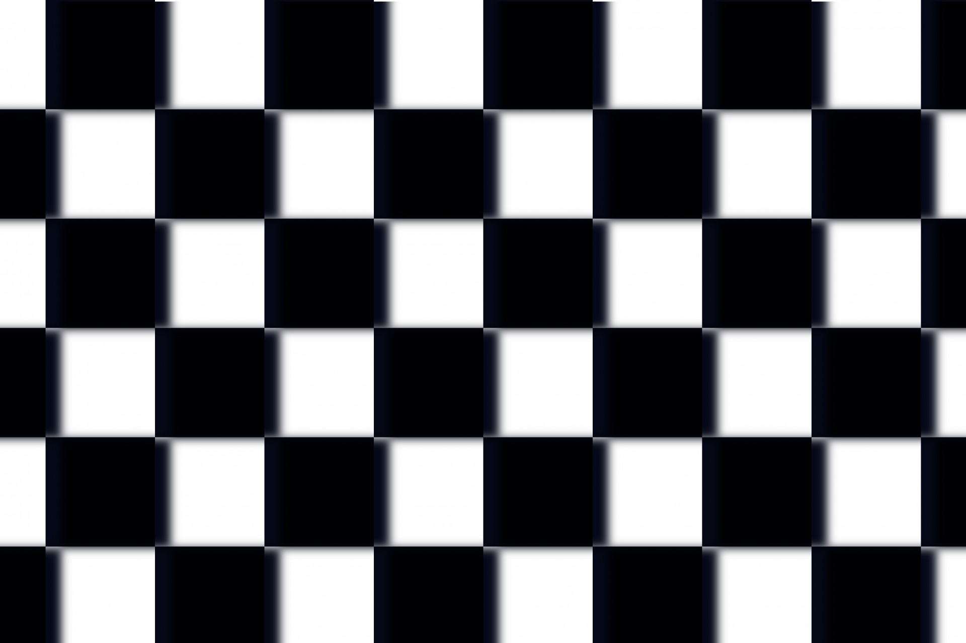 3D Black And White Checkerboard