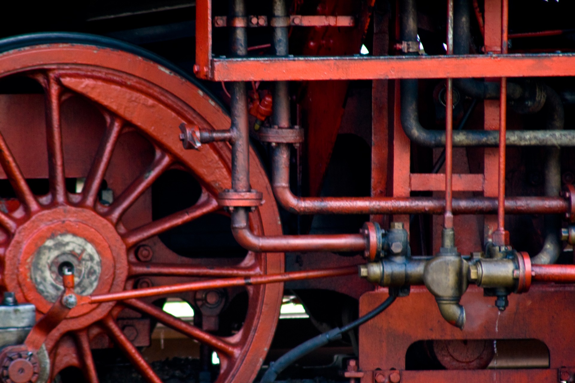 Section of a steam train