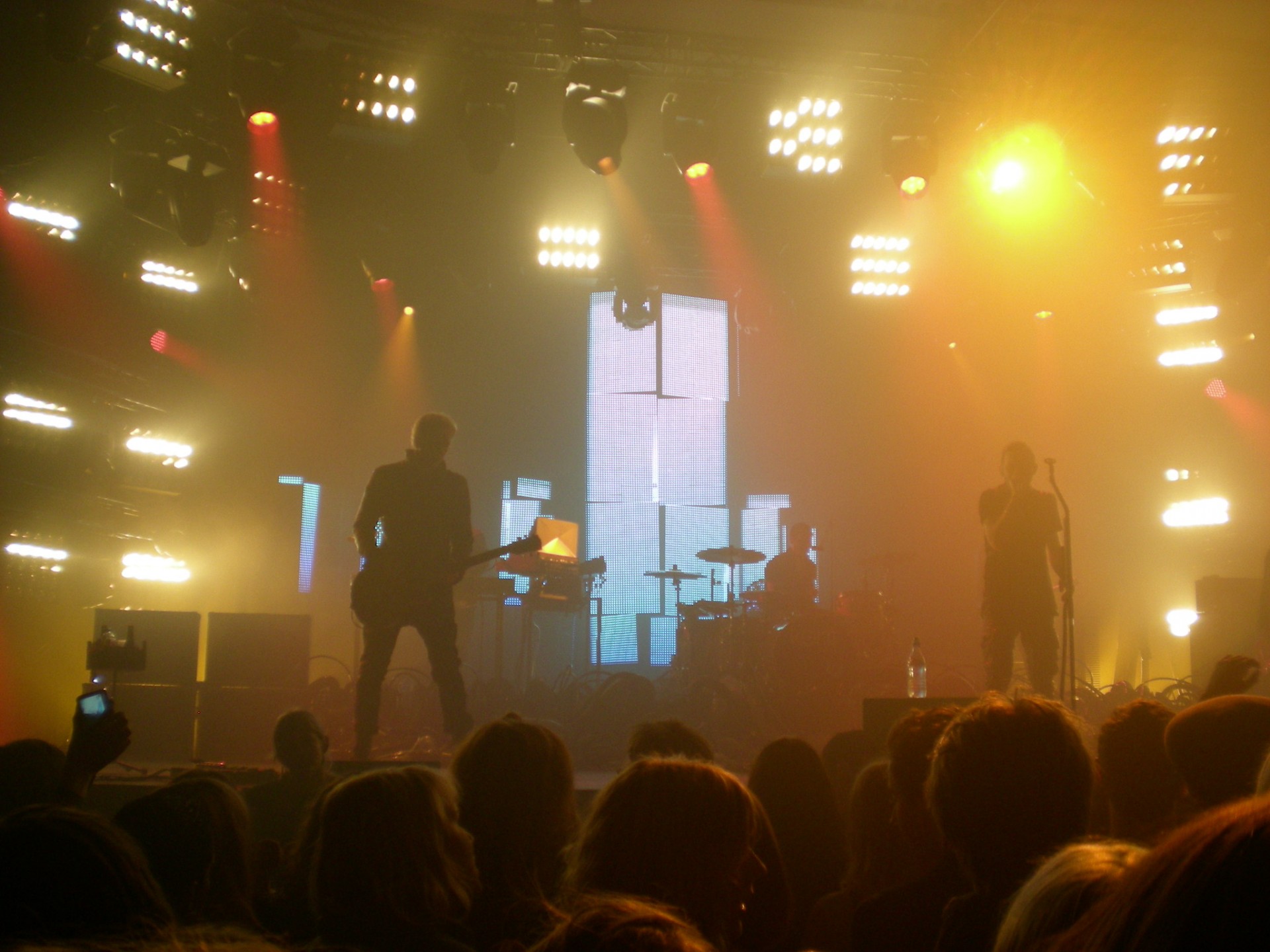 Stage In Yellow Light