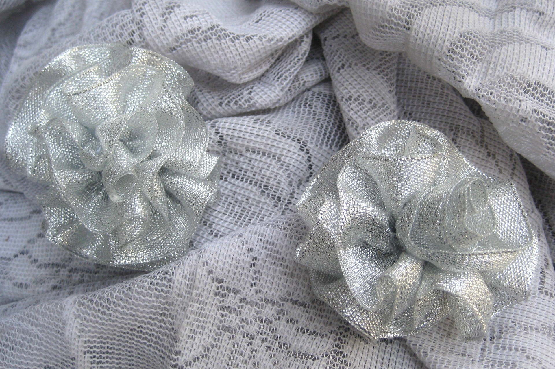 Two Silver Brooches