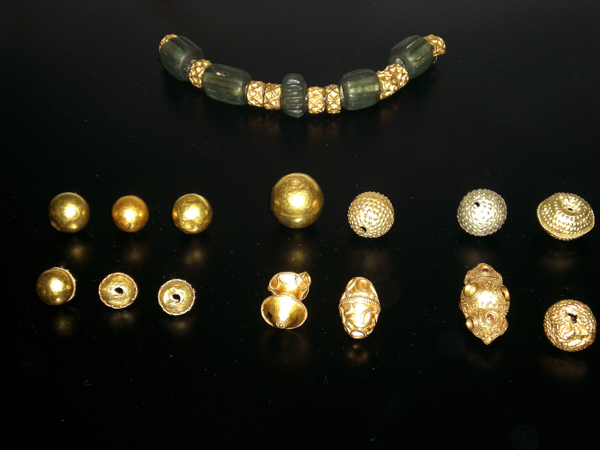 Viking Gold Beads
