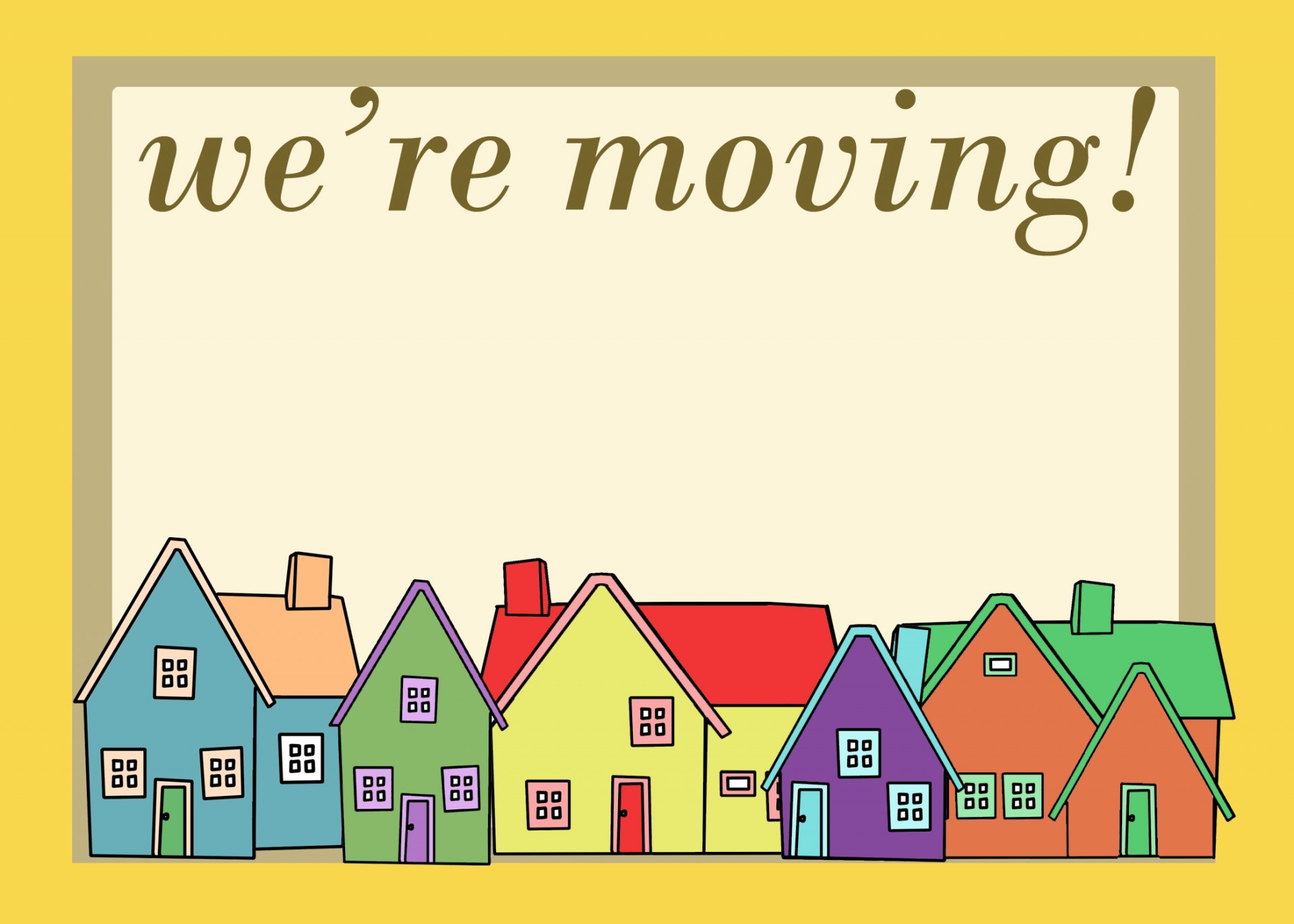 We\u0026#39;re Moving Free Stock Photo - Public Domain Pictures