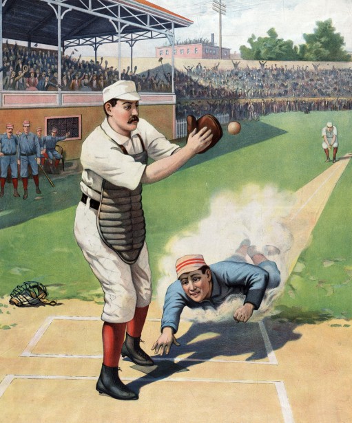 Hráči baseballu Malba Stock Fotka zdarma - Public Domain Pictures
