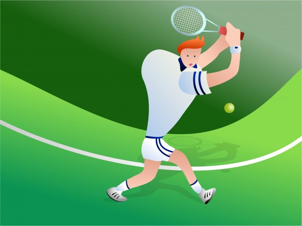 Tenis Jucător Clipart Poza gratuite - Public Domain Pictures