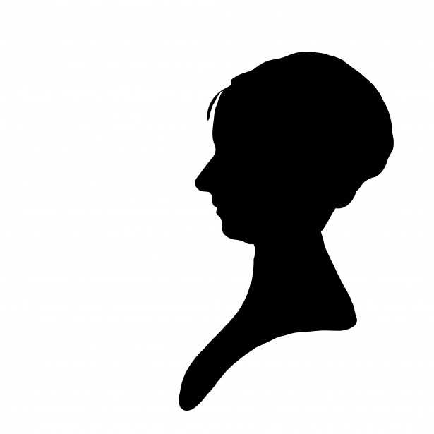 woman silhouette profile