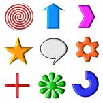 3d Clipart Icons