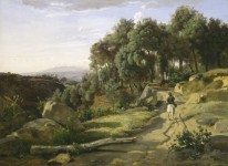 A View Near Volterra, 1838