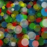 Abstract Painted Dots