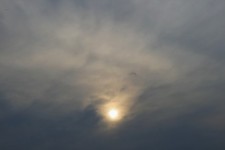 Bleak Sun In Clouds