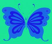 Blue Butterfly II