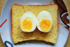 Boiled Egg On Bread