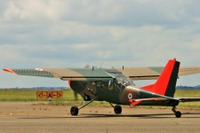 Bosbok Aircraft, Dayglo Tail Plane