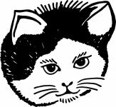 Cat Portrait Clipart