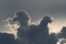Cloud With Two Heads