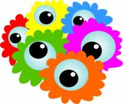 Flower Eyes Clipart
