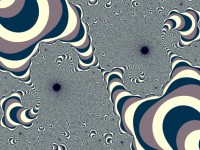 Fractal Spiral With Illusion