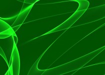 Green Background Waves