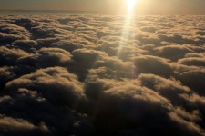 Light Above The Cloud Ocean