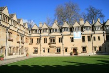Oxford England Courtyard