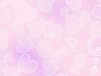 Pale Pink Heart Background