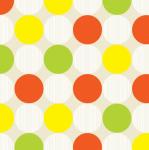 Polka Dots Background Colorful